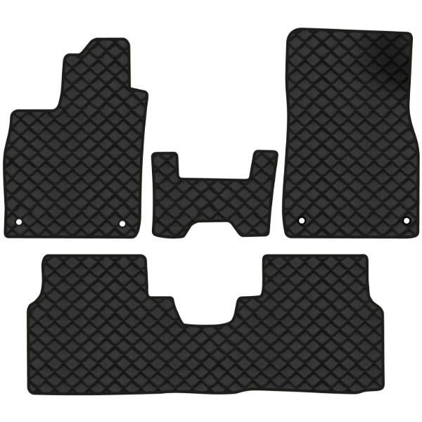 Фото - Коврики из экокожи в салон авто EVAtech ECO для ID.4 Pure Performance Volkswagen 2020 1 поколение SUV EU VW42656ZB4AV4BBB
