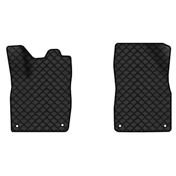Фото - Коврики из экокожи в салон авто передние EVAtech для ID.6 Crozz PRO 7 seats Volkswagen 2021 1 поколение SUV China (VW43843AD2AV4BBLB)
