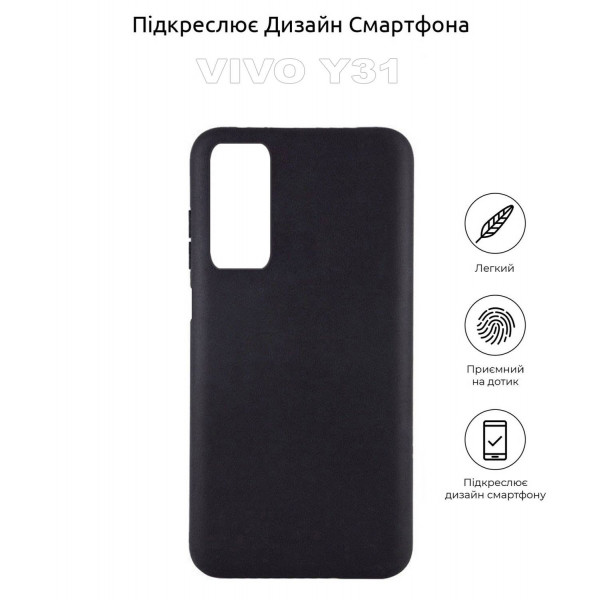 Фото - Чехол для смартфона BeCover for Vivo Y31 Black (710160)