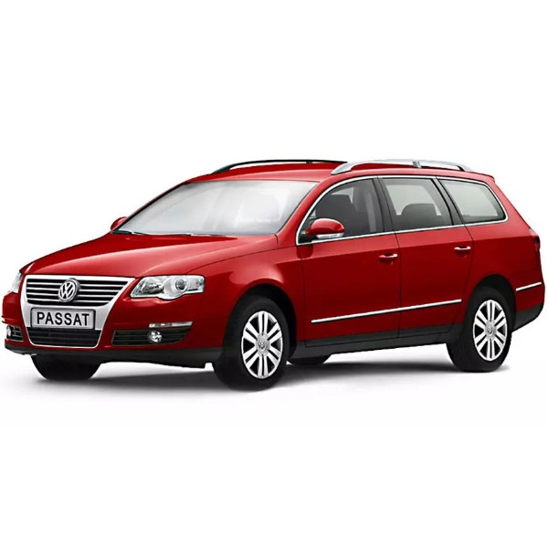 Фото - Коврик из экокожи в багажник авто EVAtech для Passat (B6) (with armrest) Volkswagen 2005-2010 6 поколение Combi EU (VW31276BG3BBB)