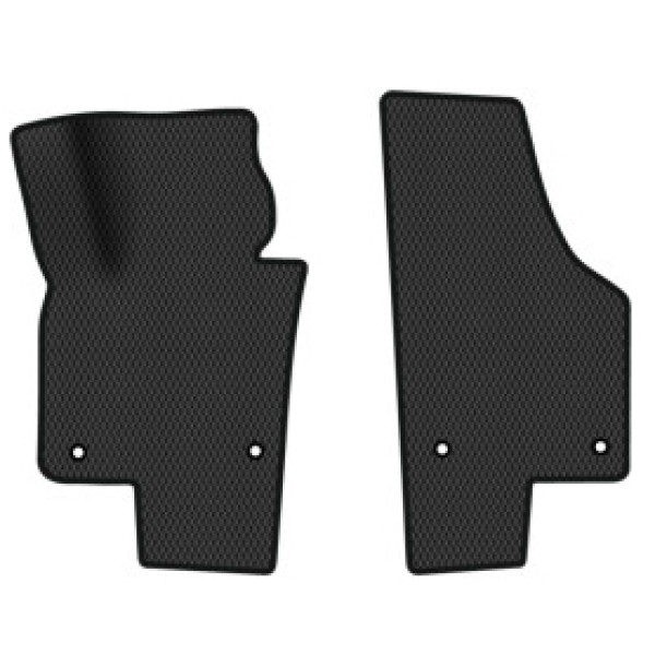 Фото - Килимки ворсові в салон авто EVAtech Premium для Volkswagen Beetle 2011-2019 2 покоління Cabrio EU чорний кант (VW11636AJ2AV4VPB)