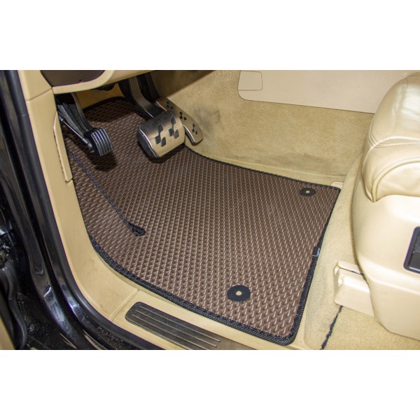 Фото - Коврики из экокожи в салон авто EVAtech ECO для Touareg (7L) Restyling Volkswagen 2006-2010 1 поколение SUV EU (VW11897C5AV8BBB)