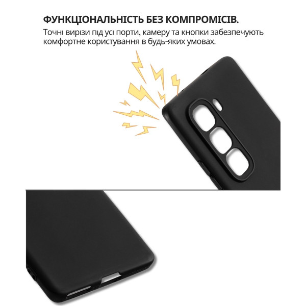 Фото - Чохол для смартфону BeCover for Infinix Hot 60 Pro Plus (X6886) Black (714671)