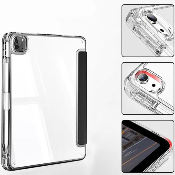 Фото - Чохол для планшету BeCover Ultra Slim Origami Transparent Apple iPad Pro 12.9 2020/2021/2022 Black (711694)