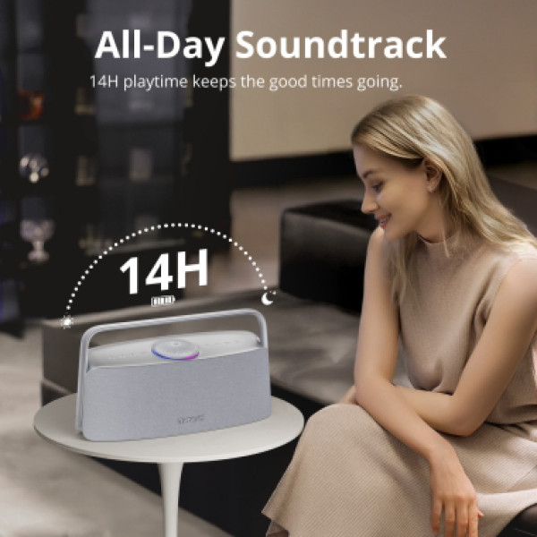Фото - Портативна акустика Tronsmart Fiitune X30 Black