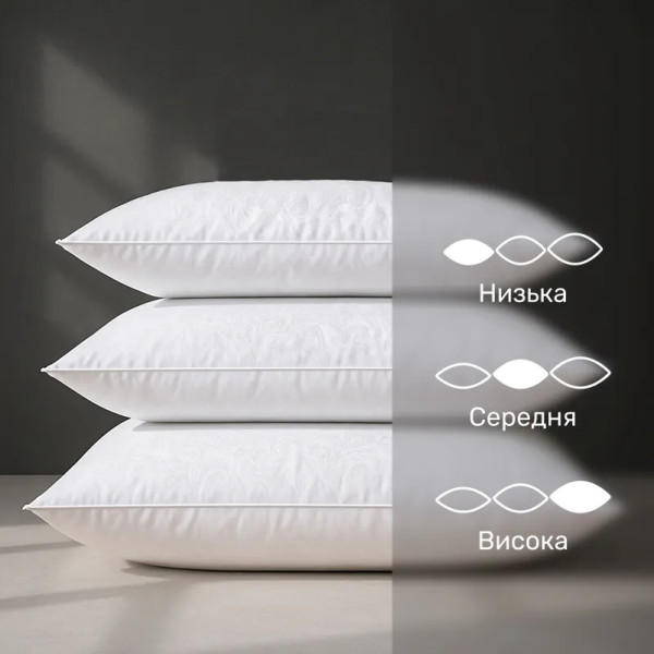 Фото - Подушка стандартная MirSon №15-02 Ferrero White 50x70 см (2200011163932)