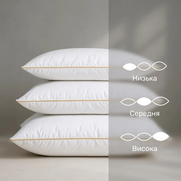 Фото - Подушка стандартна MirSon DeLuxe 200 60х60 см (2200000060549)
