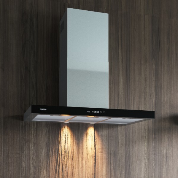 Фото - Витяжка декоративна ELEYUS ONIX 1200 LED 90 IS+BL