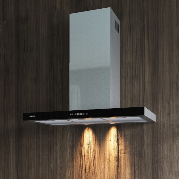 Фото - Витяжка декоративна ELEYUS ONIX 1200 LED 90 IS+BL