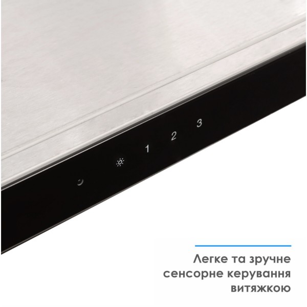 Фото - Витяжка декоративна ELEYUS ONIX 1200 LED 90 IS+BL