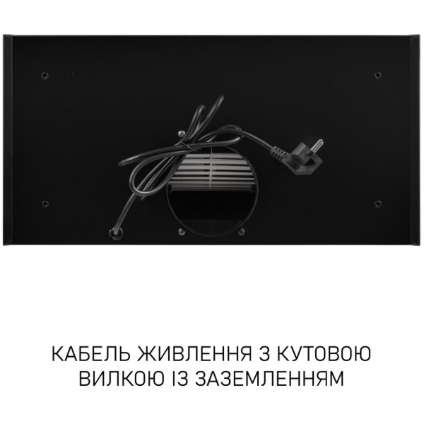 Фото - Витяжка вбудована Minola HBI 6473 BL GLASS 800 LED Line