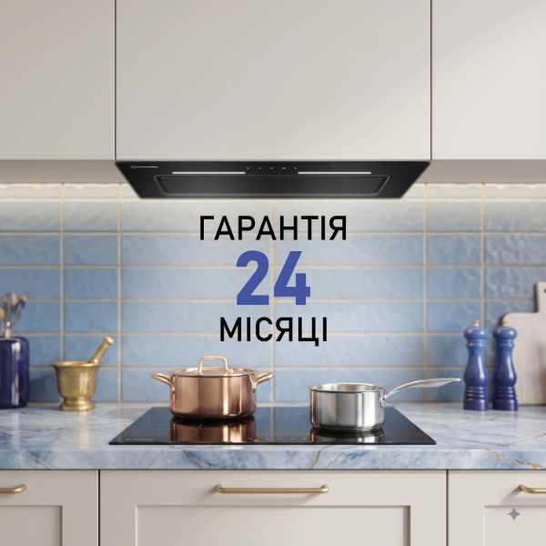 Фото - Витяжка вбудована Minola HBI 6473 BL GLASS 800 LED Line