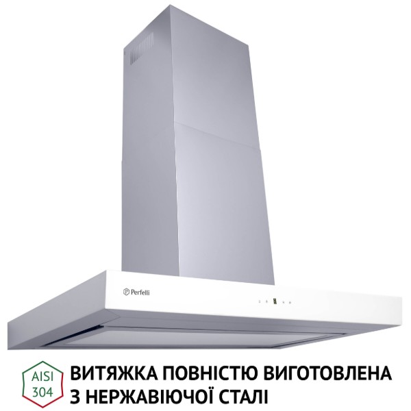 Фото - Вытяжка декоративная Perfelli TS 9635 I/WH 1000 LED