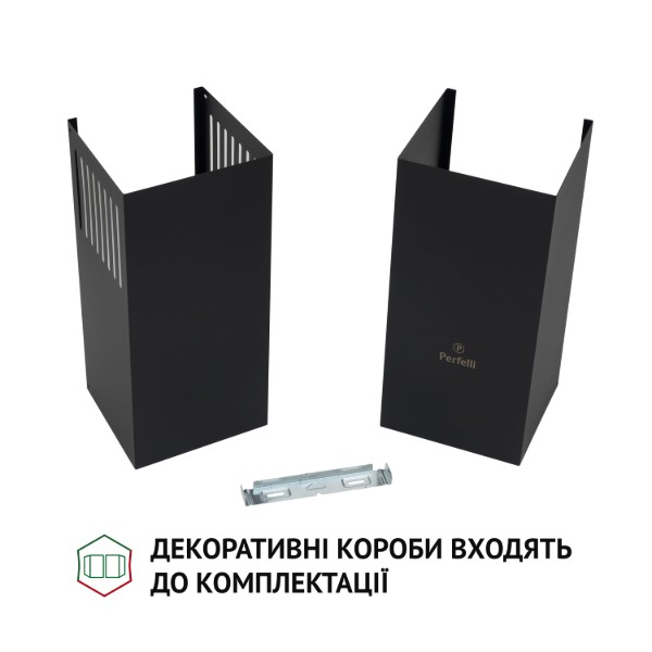 Фото - Витяжка декоративна Perfelli K 62320 BL 700 LED RETRO