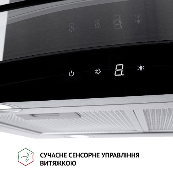 Фото - Вытяжка декоративная Perfelli CGS 9632 I 1000 LED