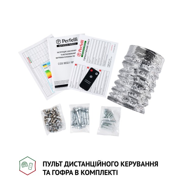 Фото - Вытяжка декоративная Perfelli CGS 9632 I 1000 LED