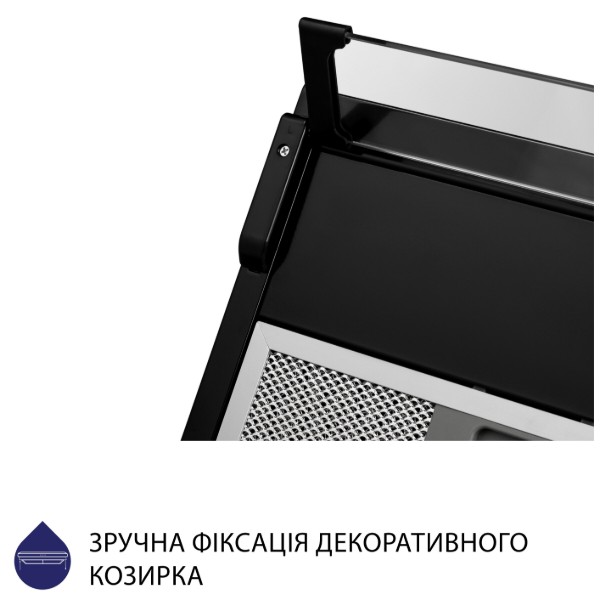 Фото - Витяжка традиційна Minola HPL 617 BL