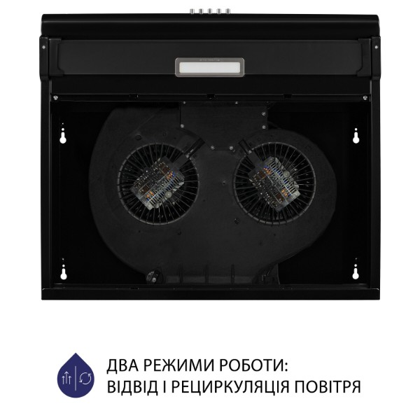 Фото - Витяжка традиційна Minola HPL 617 BL