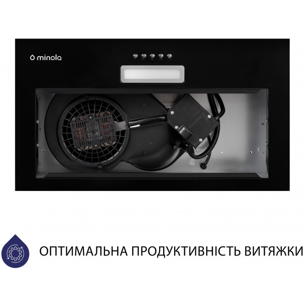 Фото - Витяжка вбудована Minola HBI 5025 BL LED