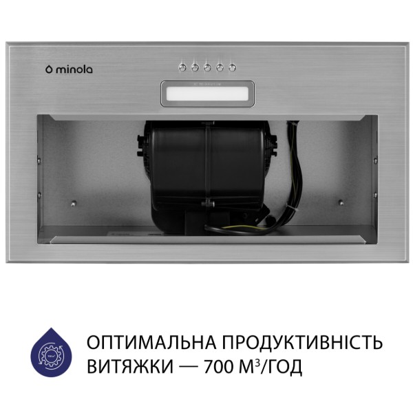 Фото - Вытяжка встраиваемая Minola HBI 5214 I 700 LED