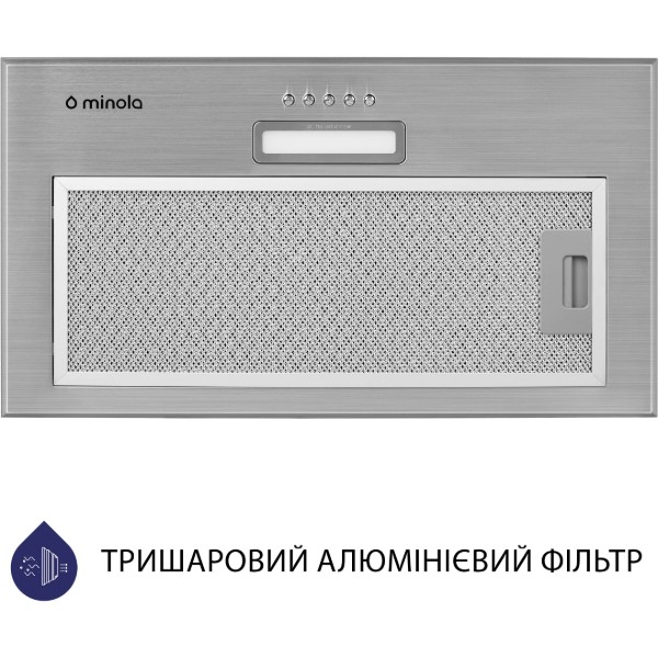 Фото - Вытяжка встраиваемая Minola HBI 5214 I 700 LED