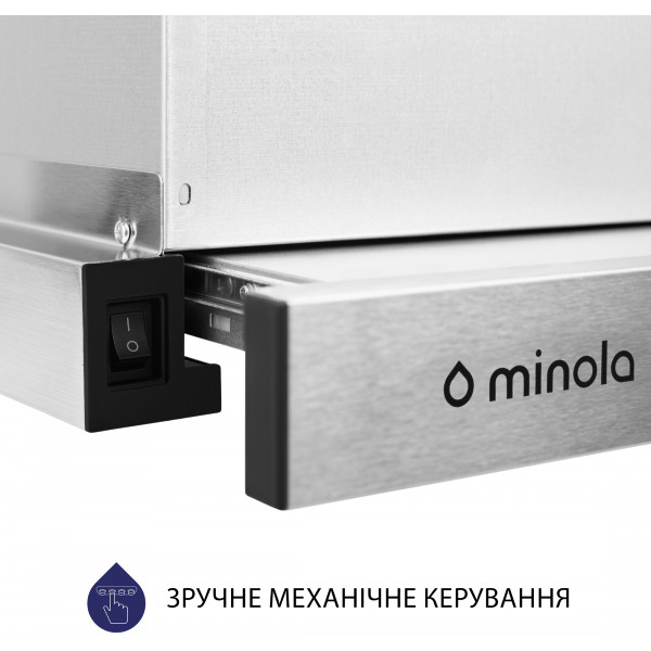 Фото - Витяжка вбудована Minola HTL 614 I LED