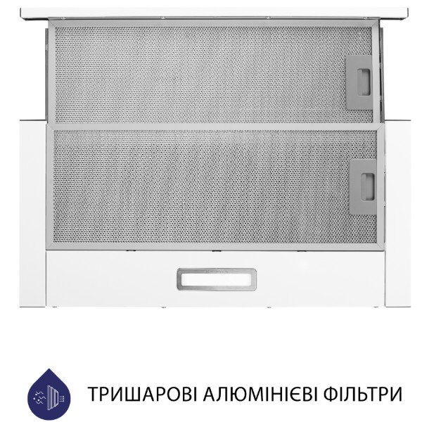 Фото - Вытяжка встраиваемая Minola HTL 614 WH LED