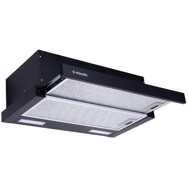 Фото - Витяжка вбудована Minola HTL 6215 BL 700 LED