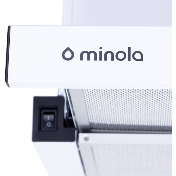 Фото - Витяжка вбудована Minola HTL 6215 WH 700 LED