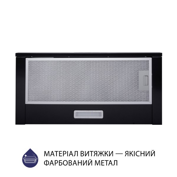 Фото - Витяжка вбудована Minola HTL 6614 BL 1000 LED