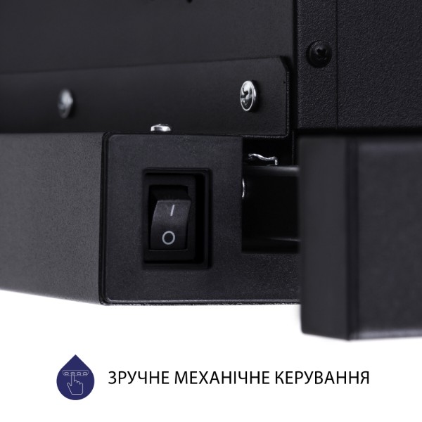 Фото - Витяжка вбудована Minola HTL 6614 BL 1000 LED