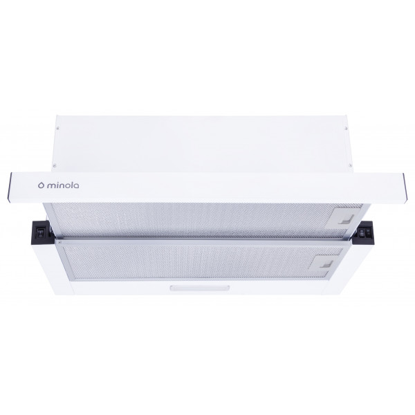 Фото - Витяжка вбудована Minola HTL 6614 WH 1000 LED