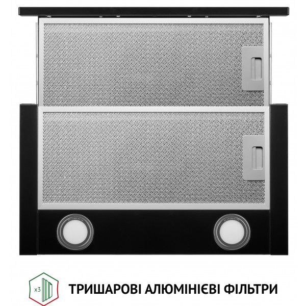 Фото - Вытяжка встраиваемая Perfelli TL 5212 BL 700 LED
