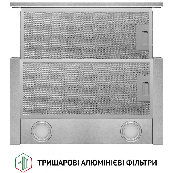 Фото - Вытяжка встраиваемая Perfelli TL 6212 I 700 LED