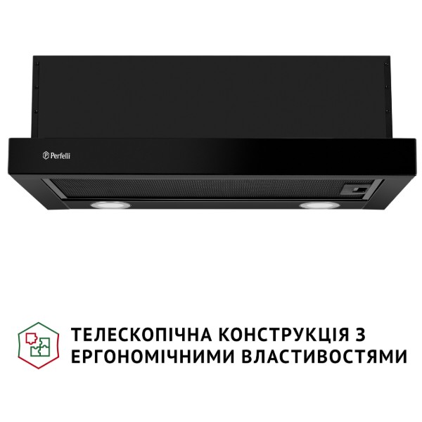 Фото - Вытяжка встраиваемая Perfelli TL 6212 Full BL 700 LED
