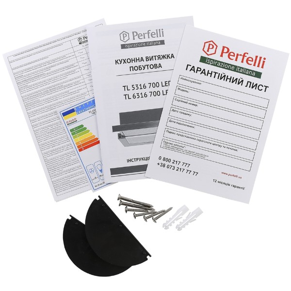 Фото - Вытяжка встраиваемая Perfelli TL 6316 WH 700 LED