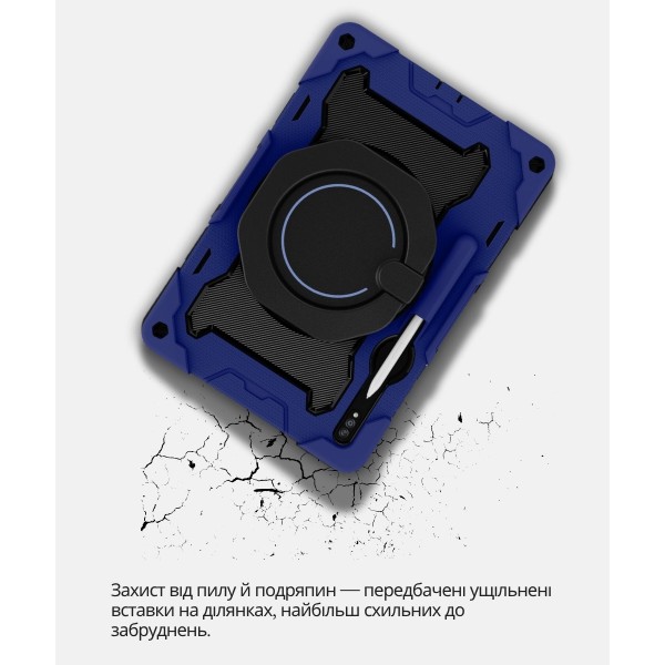 Фото - Чохол для планшету BeCover for Samsung Galaxy Tab S10 FE Plus (SM-X620/SM-X626) 13.1" Blue (714565)