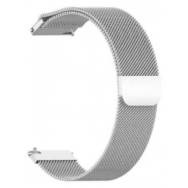 Фото - Ремінець для смарт-годинника BeCover Milanese Style for Nokia (20mm)/Withings Steel/Steel HR Silver (707707)