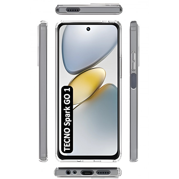 Фото - Чохол для смартфону BeCover for Tecno Spark Go 1 (KL4) Transparancy (712754)