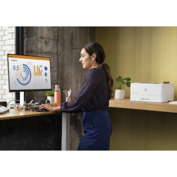 Фото - МФУ ч/б печати HP LaserJet Pro 4103fdw с Wi-Fi (2Z629A)