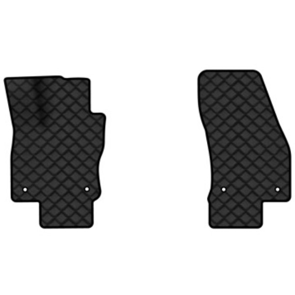 Фото - Килимки з екошкіри в салон авто передні EVAtech ECO для Tiguan Allspace 7 seats Volkswagen 2016-2020 1 покоління SUV USA VW1727AJ2AV4BBLB