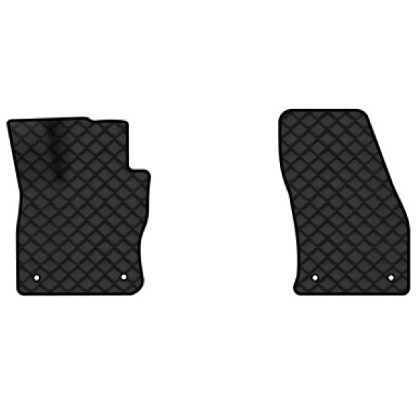 Фото - Килимки з екошкіри в салон авто передні EVAtech ECO для Tiguan Allspace 7 seats Volkswagen 2016-2020 1 покоління SUV USA VW1727AQ2AV4BBLB