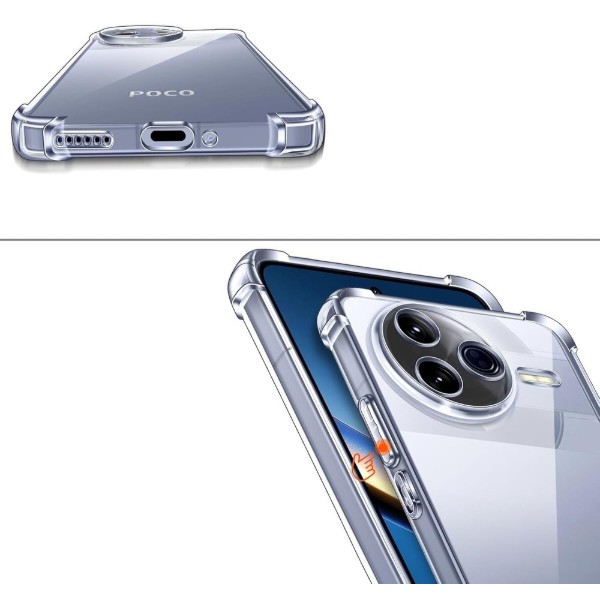 Фото - Чехол для смартфона BeCover Anti-Shock for Poco F7 Pro Clear (713499)
