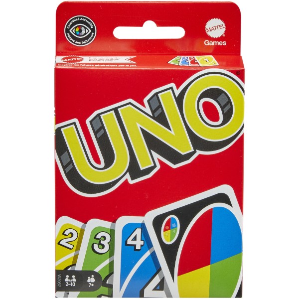 Фото - Настольная игра (8+) UNO 24 шт. в дисплее (W2087)