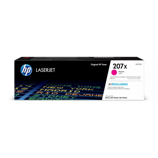 Фото - Картридж для лазерних принтерів/БФП HP 207X CLJ M282/M283, M255dw/M255nw Magenta (2450 стор) (W2213X) Фото - Картридж для лазерних принтерів/БФП HP 207X CLJ M282/M283, M255dw/M255nw Magenta (2450 стор) (W2213X)