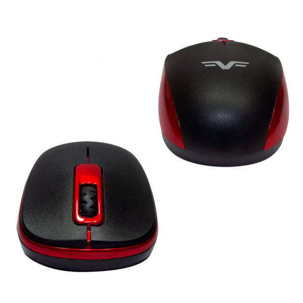 Фото - Миша бездротова Frime FWMO-220ВR Black/Red