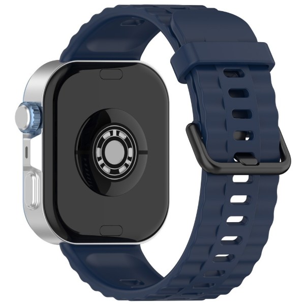 Фото - Ремінець для смарт-годинника BeCover Ribbed Tape for Huawei Watch Fit 3 / Fit 4 / Fit 4 Pro Deep Blue (714113)"
