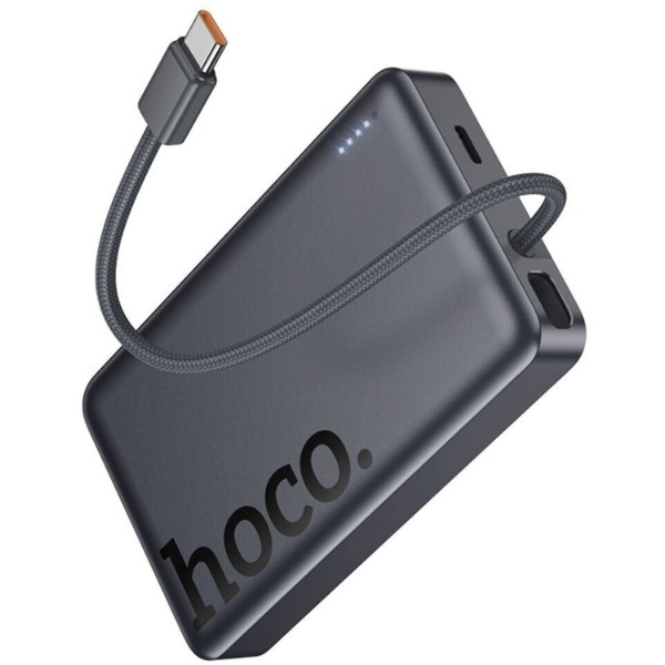 Фото - Батарея мобільна HOCO Q44 Origen Dual PD20W Magnetic +Type-C 10000 mAh Metal Gray (714983)