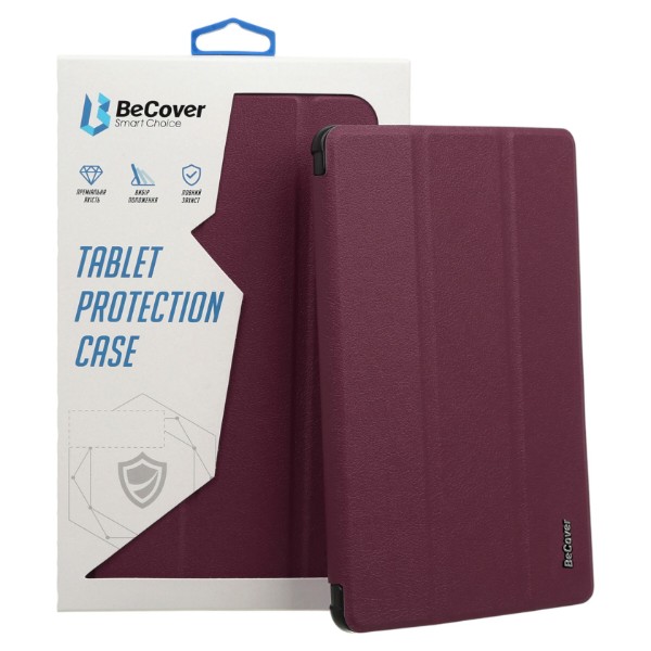 Фото - Чохол для планшета BeCover Smart Case for OnePlus Pad Go 11.35" Red Wine (710991)