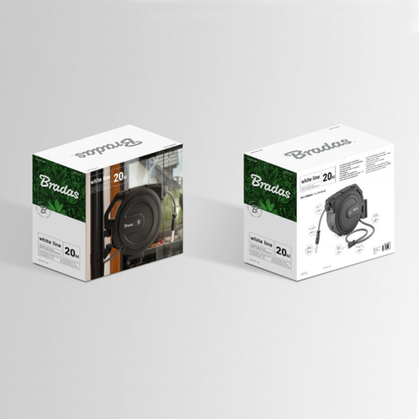 Фото - Шланг поливочний BRADAS 1/2" 20м WHITE LINE (WL-W7B20)